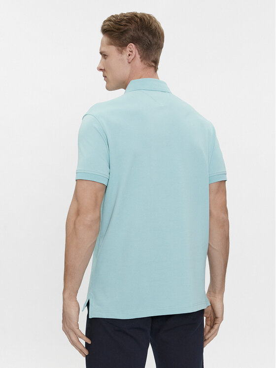 Tommy Hilfiger Tommy Hilfiger Polo 1985 MW0MW17770 Niebieski Regular Fit