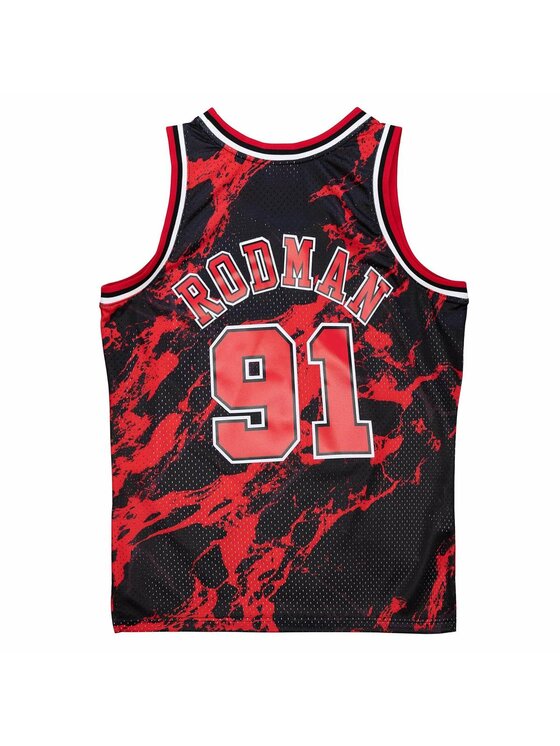 Mitchell & Ness Mitchell & Ness Tank top Dennis Rodman Chicago Bulls Kolorowy Standard Fit