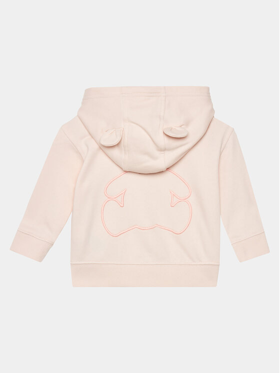 Gap Gap Majica dugih rukava 876608-01 Ružičasta Regular Fit