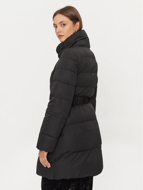 Patrizia Pepe Patrizia Pepe Pārejas jaka 2O0074/A332-K103 Melns Regular Fit