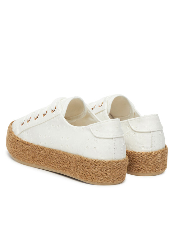 JENNY JENNY Espadrile EMMA WSK1576-05 Alb