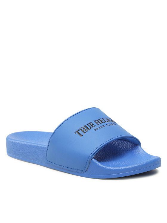 True Religion True Religion Natikači TRSLIDE015 Modra