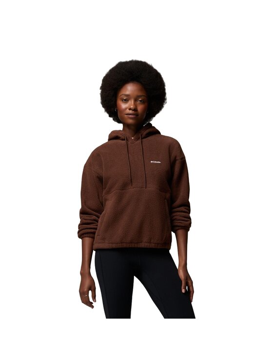 Columbia Columbia Polar Timber Meadow MTR Fleece Hoodie 2173461256 Brązowy Regular Fit
