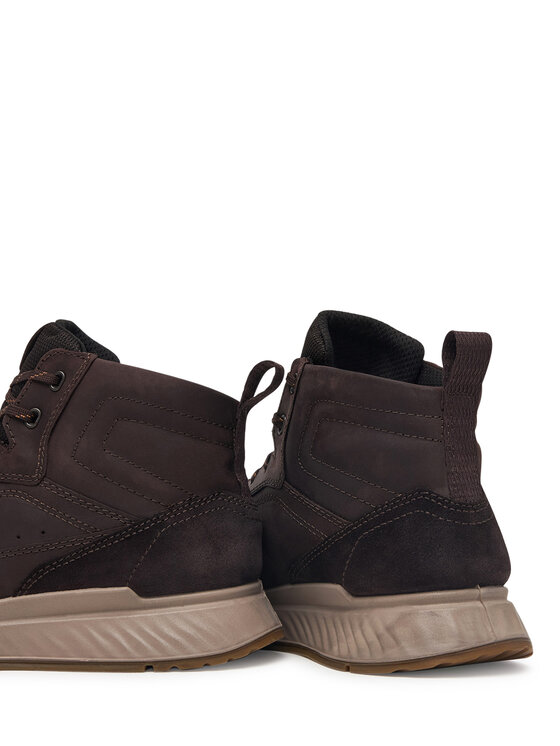 ECCO ECCO Sneakersy Exostride GORE-TEX 83546458500 Tmavo hnedá