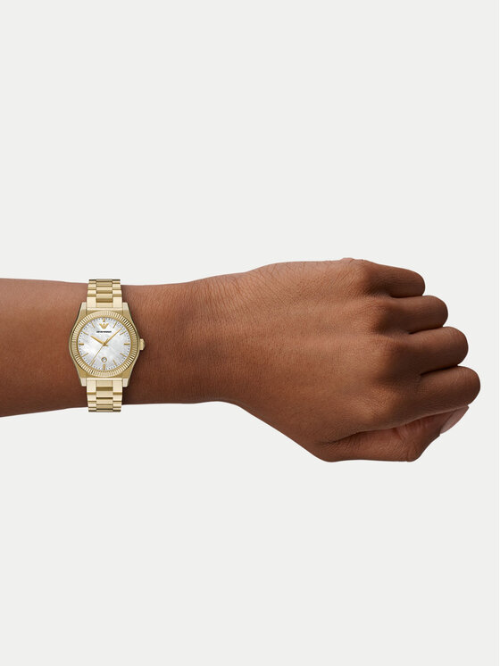Emporio Armani Emporio Armani Zegarek Federica AR11657 Złoty