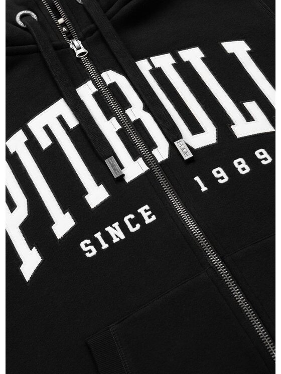PITBULL PITBULL Bluza NORTON Czarny Regular Fit