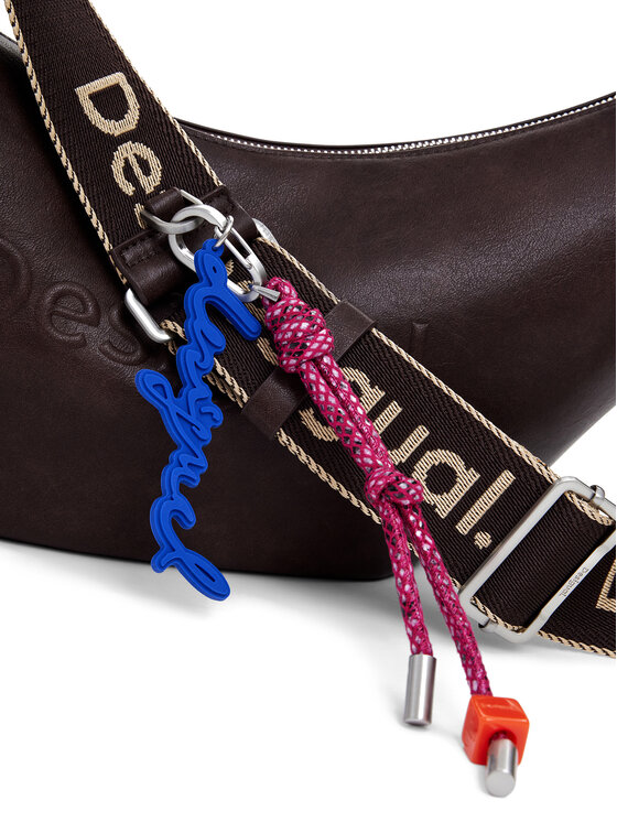 Desigual Desigual Torbica Half Logo Zante 25WAXPAX Smeđa