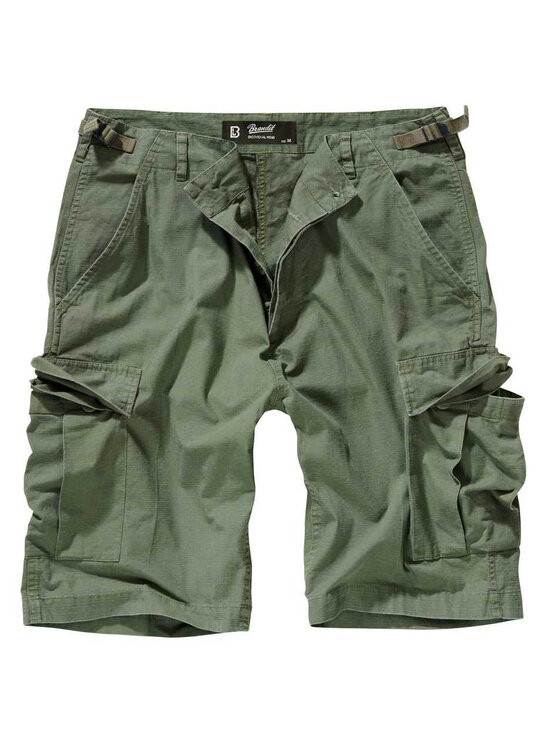 Brandit Brandit Spodnie materiałowe 2019.1 Khaki Regular Fit