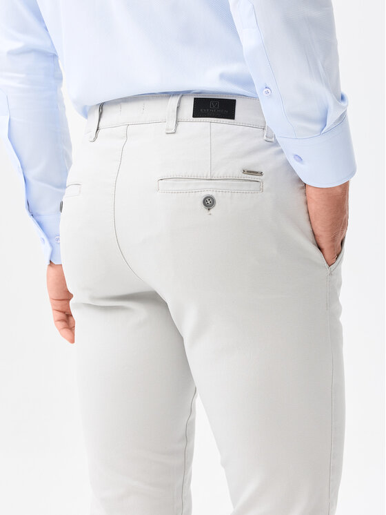 Evenemen Evenemen Chinosy Noel sido Szary Slim Fit