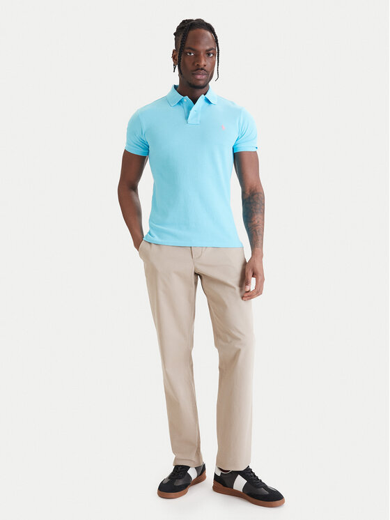 Polo Ralph Lauren Polo Ralph Lauren Polo Core Replen 710795080 Plava Slim Fit