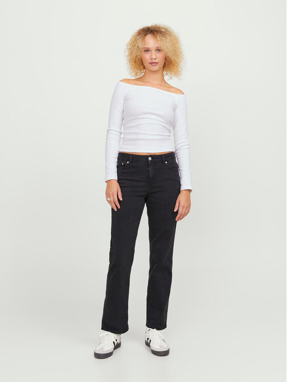 JJXX JJXX Bluzka Feo 12234919 Biały Stretch Fit