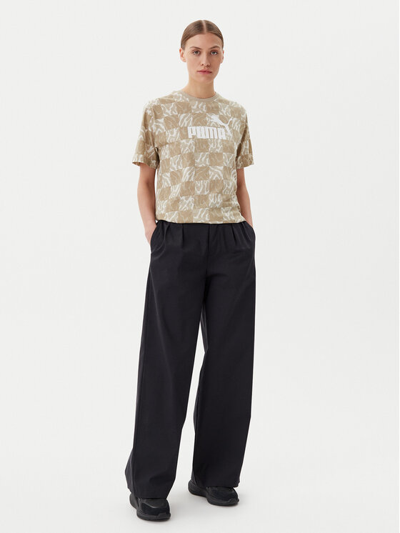 Puma Puma Majica Ess Graphic 685070 Bež Loose Fit