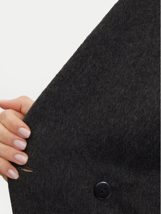 Silvian Heach Silvian Heach Wollmantel GPA24016CP Grau Regular Fit