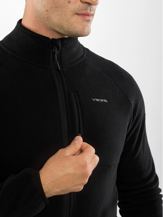 Viking Viking Bluza Billar Man Czarny Regular Fit
