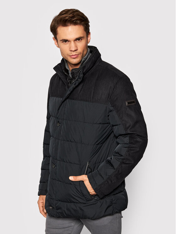 Giubbotto piumino 877328 89049 Nero Regular Fit