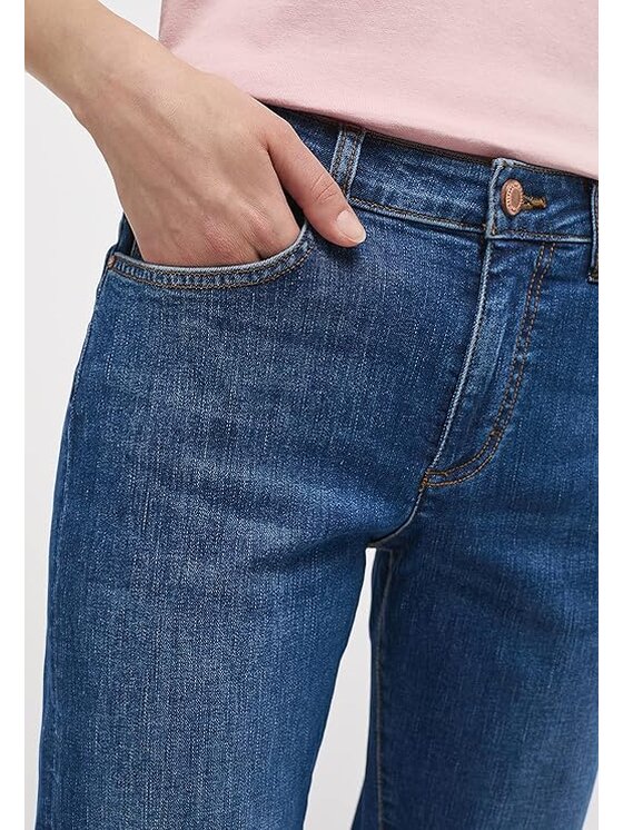 Mustang Mustang Jeansy CROSBY RELAXED SLIM Niebieski Slim Fit