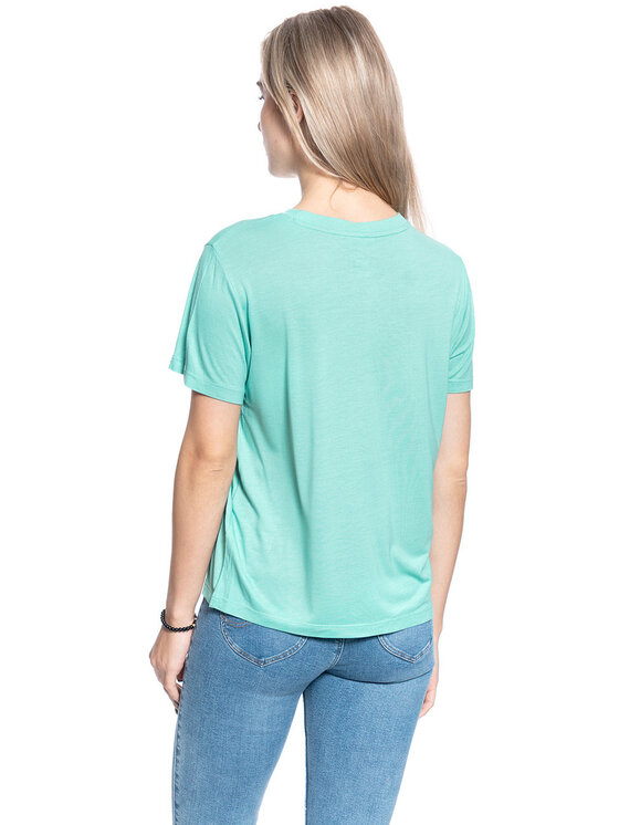 Lee Lee T-Shirt RELAXED FIT TEE Niebieski Regular Fit