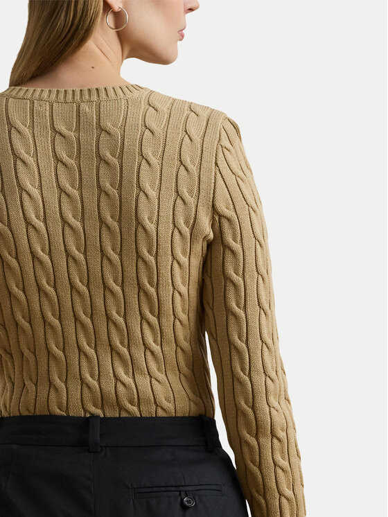 LAUREN RALPH LAUREN Lauren Ralph Lauren Megztinis 200932223005 Smėlio Slim Fit