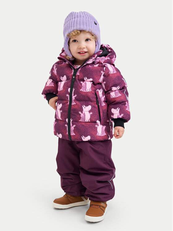 Reima Reima Zimní bunda Moomin Lykta 5100013B Fialová Regular Fit
