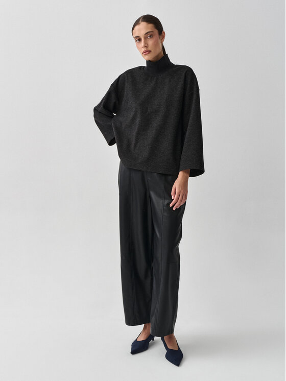 TATUUM TATUUM Bluza ENAKA 1 Szary Loose Fit