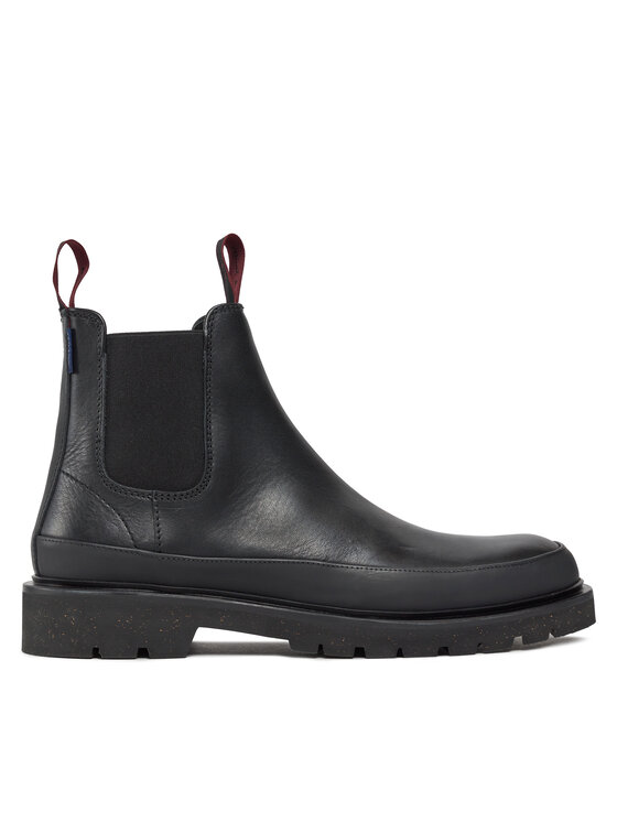 Paul Smith Členková obuv s elastickým prvkom Geyser M2S-GEY01-LLEA Čierna