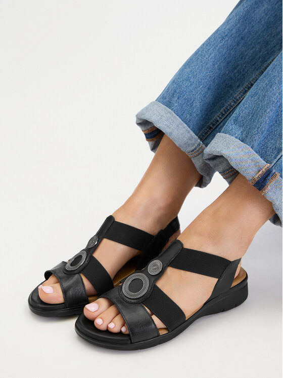 Go Soft Go Soft Sandalen CEO-WI16-INES-07 Schwarz