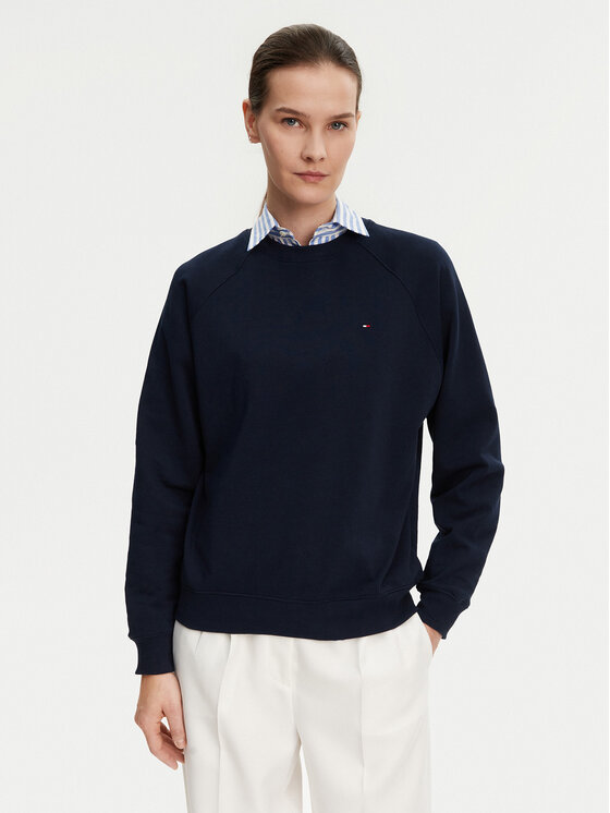 Tommy Hilfiger Tommy Hilfiger Μπλούζα UW0UW05771 Σκούρο μπλε Regular Fit