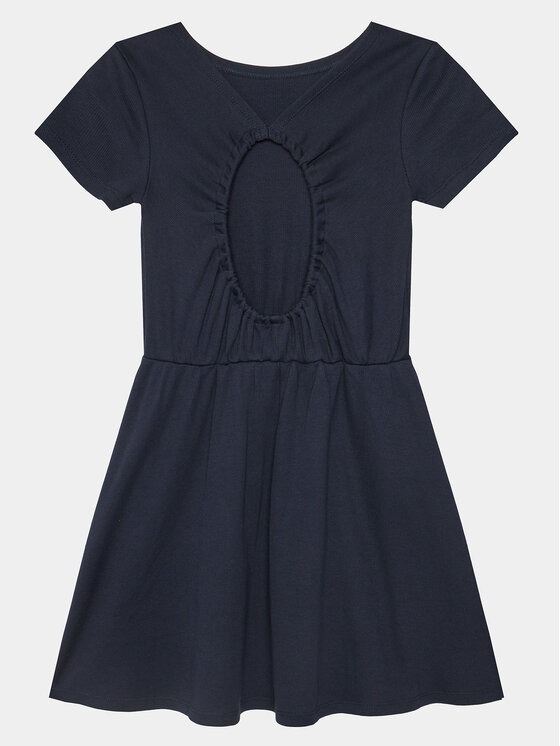 Pepe Jeans Pepe Jeans Sommerkleid Olya PG951663 Dunkelblau Regular Fit