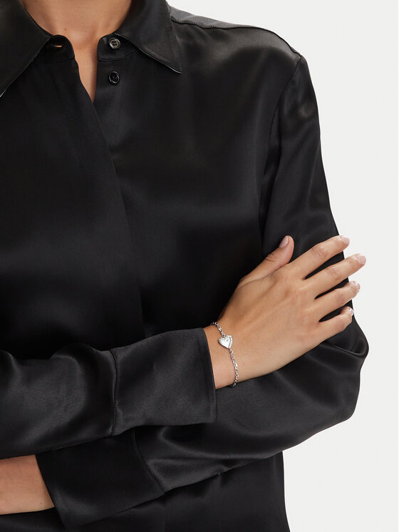 Guess Guess Bransoletka JUBB06 088JW Srebrny