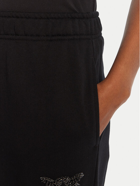 PINKO PINKO Teplákové kalhoty Plumcake 104790 A2RO Černá Regular Fit