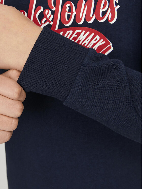Jack&Jones Junior Jack&Jones Junior Jopa Logo 12257309 Mornarsko modra Standard Fit