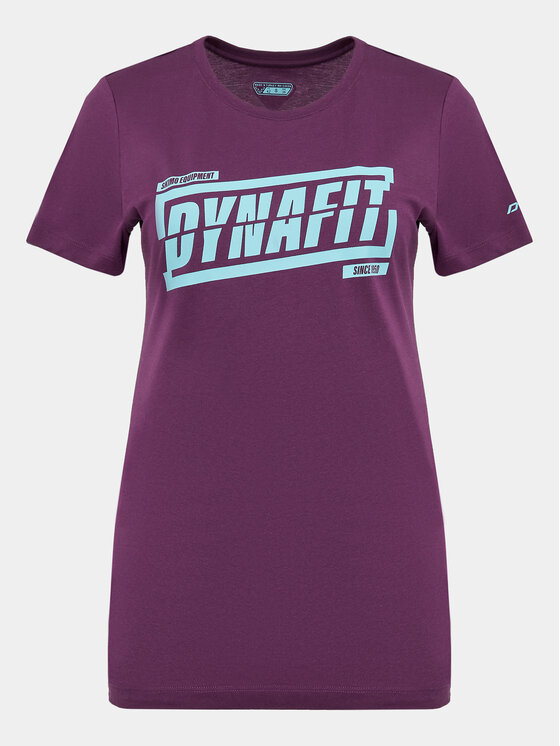 Dynafit Funkčné tričko Graphic Co W S/S Tee 70999 Fialová Regular Fit