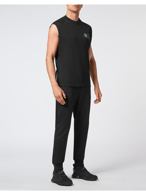 Plein Sport Plein Sport T-Shirt 1011 Czarny Regular Fit