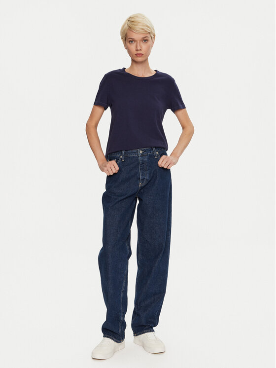 Gap Gap T-krekls 795346-03 Tumši zils Regular Fit