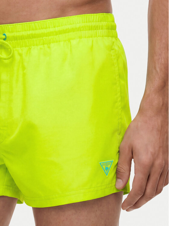 Guess Guess Σορτς κολύμβησης F6GT25 WG282 SHORT Κίτρινο Regular Fit