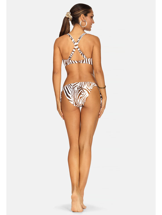 Feba Feba Dół od bikini FD17 Brązowy