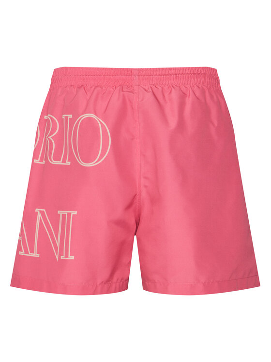 Emporio Armani Emporio Armani Pantaloni scurți pentru înot EM000583 AF20434 UA303 Roz Regular Fit