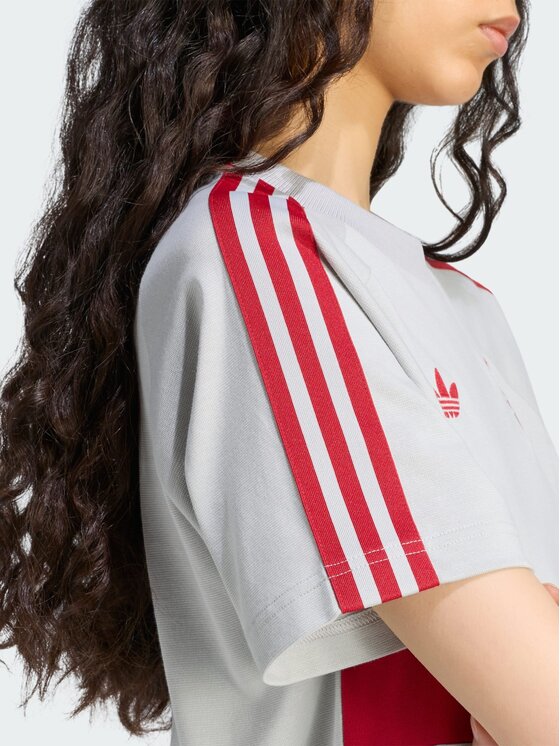 adidas adidas Sukienka codzienna 171858 Szary Loose Fit