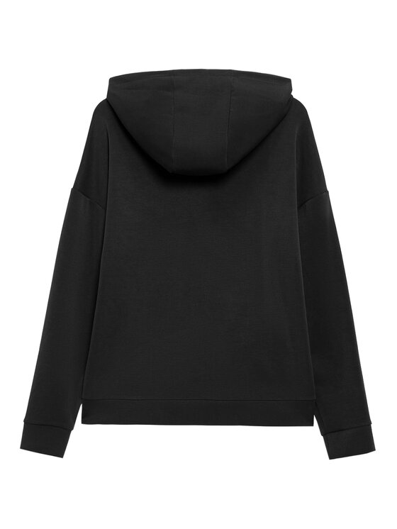 4F 4F Bluza 4F Women's Hoodie Czarny Regular Fit