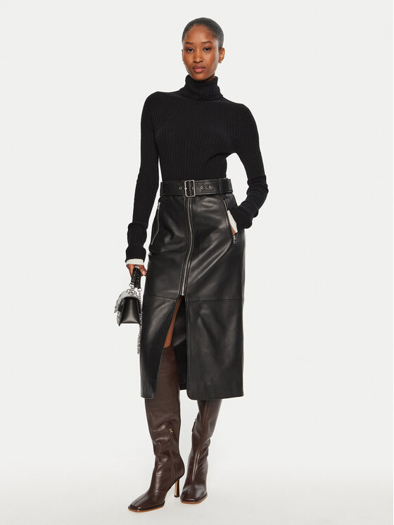 PINKO Pinko Dolčevita Kanaani 104344 A278 Crna Regular Fit