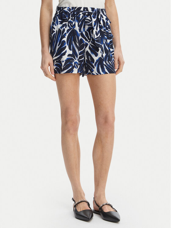 ONLY ONLY Riidest šortsid Nova 15317850 Tumesinine Regular Fit