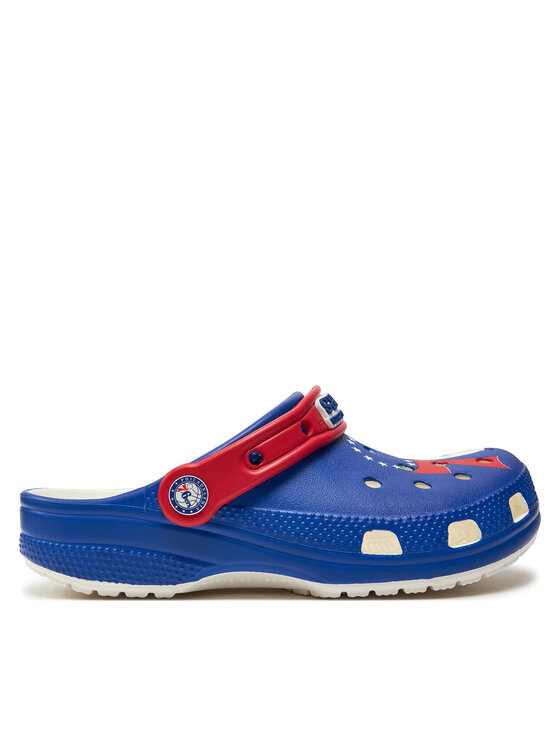Crocs Pantoletten Classic Nba Philadelphia 76Ers Clog 208901 Blau, Größe 38_39