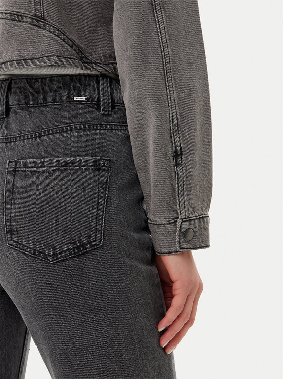 Vila Vila Jeans jakna Kiki 14104772 Siva Regular Fit