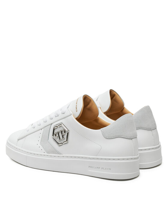 PHILIPP PLEIN PHILIPP PLEIN Sneakersy FADS MSC3998 PLE005N Biela