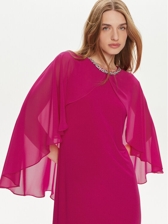 Joseph Ribkoff Joseph Ribkoff Kokteilinė suknelė 242731 Rožinė Slim Fit