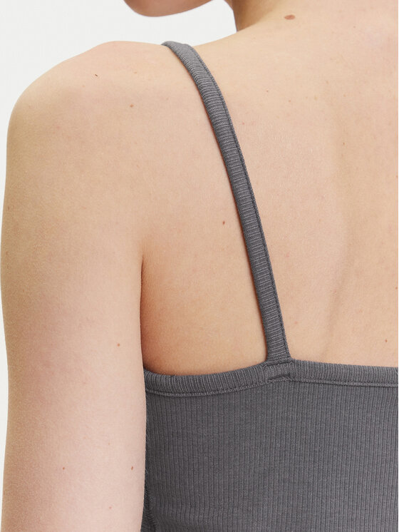 adidas adidas Top ALL SZN Rib JJ1223 Sivá Slim Fit