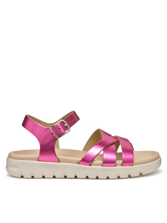 Sandale Geox J Soleima Gir J45GSA 000CF C8002 D Roz