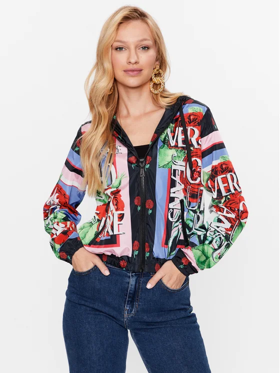 Versace Jeans Couture Übergangsjacke 74HAS405 Bunt Regular Fit