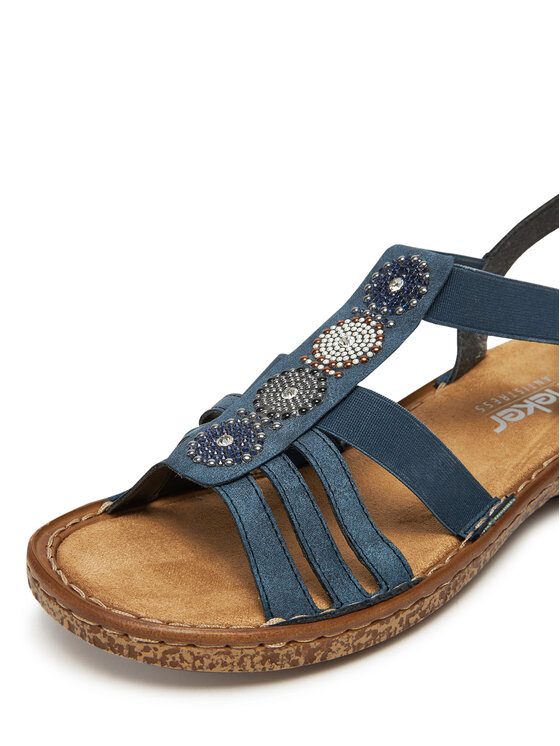 Rieker Rieker Sandalen 628G9-16 Dunkelblau