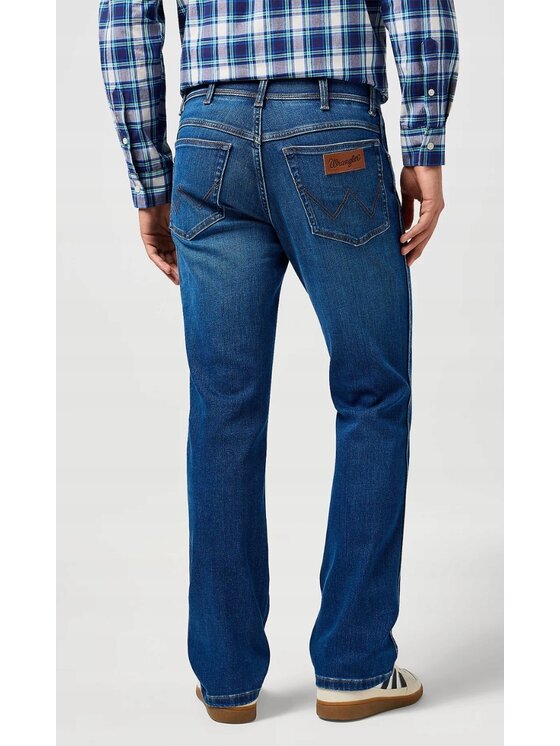 Wrangler Wrangler Jeansy Texas 821 Niebieski Straight Fit
